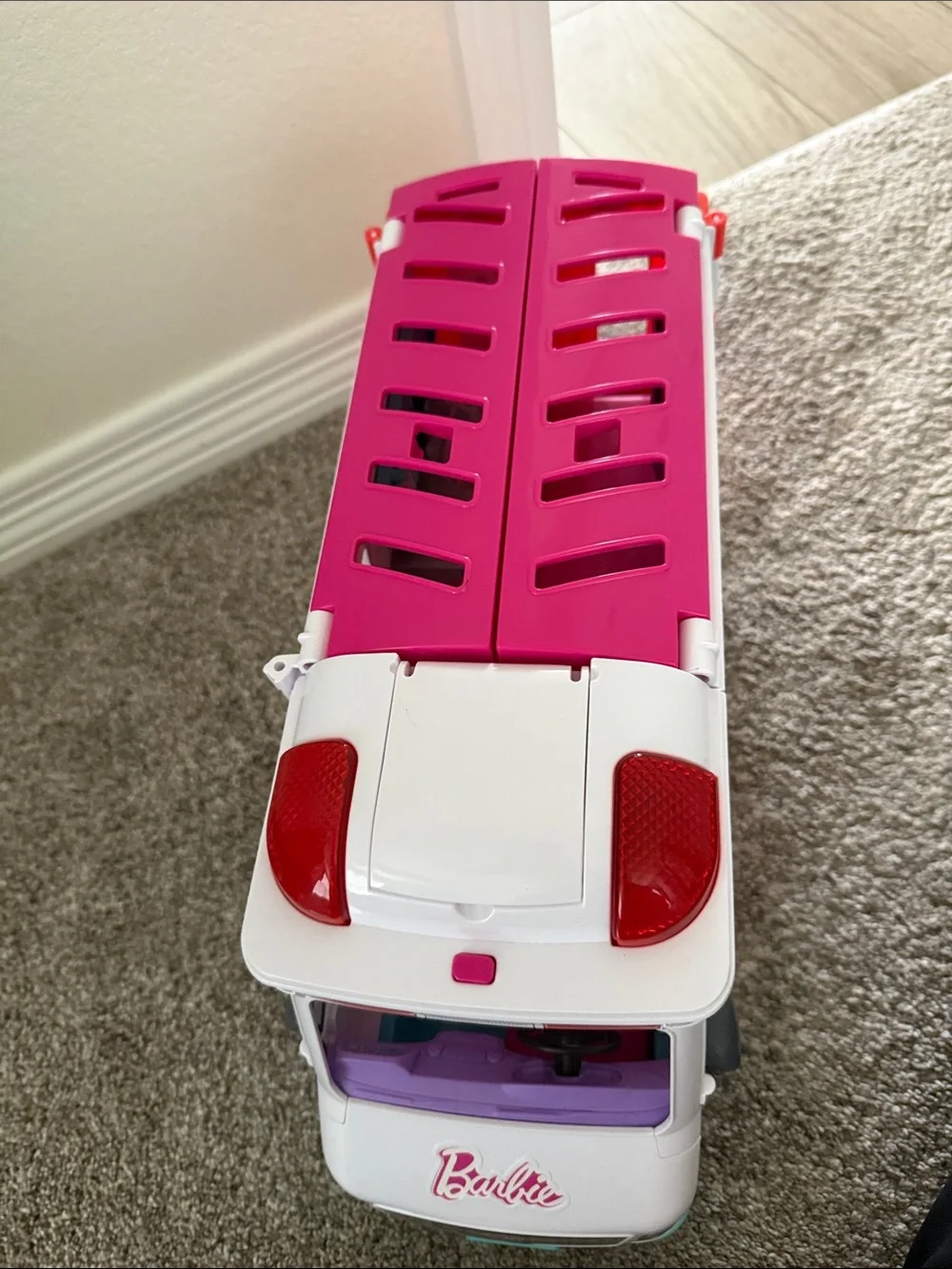 Mattel Barbie Transforming Ambulance and Care Clinic Playset model HKT79